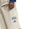 adidas Повседневные шорты с эластичным поясом и логотипом колледжа Мужские шорты JZ0167
