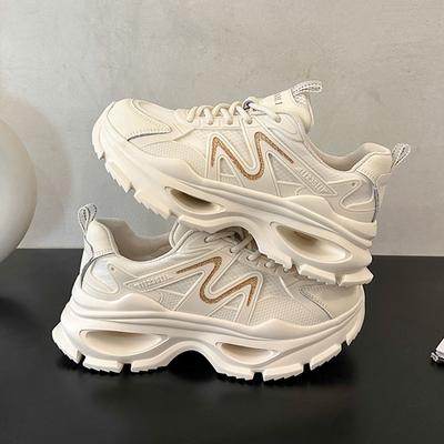 Повседневная женская обувь Уличные женские кроссовки Сетчатая поверхность Дышащие Весна Осень Дизайнерская Мягкая подошва Повседневная спортивная обувь 35-40