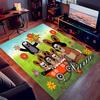 Custom personalization The Little Mole Print Area Rug - Soft, Washable Non-Slip Indoor Mat,Living Room,Home&Office Decorative Rug
