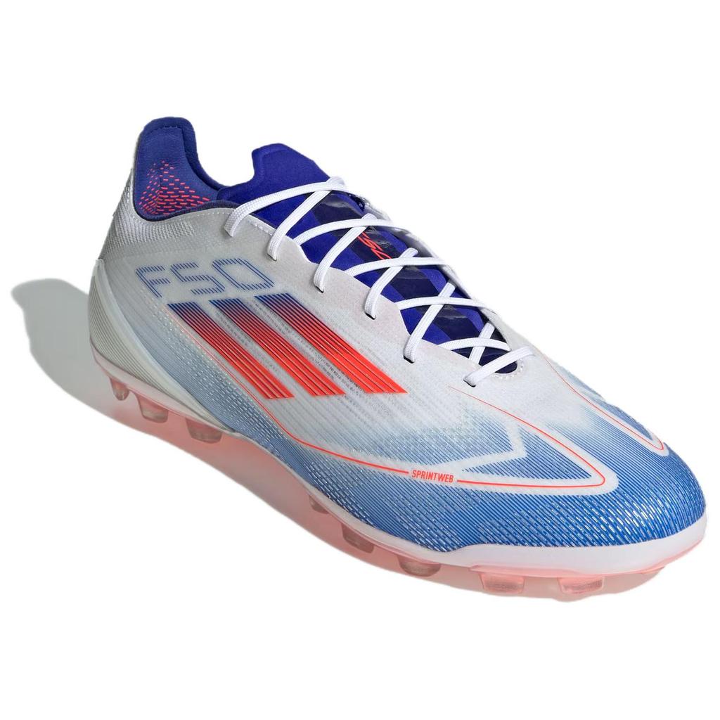 Adidas F50 Elite AG Soccer Shoes Unisex Soccer Shoes White Blue Red IF1306