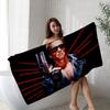Классический Фильм T-Терминатор Микрофибра Пляжное Полотенце Впитывающее Быстросохнущее Мягкое Йога Плавание Курорт Альпинизм Полотенце