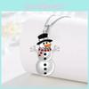 Cute Shaped Doll Christmas Necklace With Rhinestone Alloy Chain For Wear Holiday