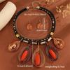 Rhinestone Inlaid Multi-layer Jewelry Set Crystal Women Jewelry Set Necklace Earrings Set  Women