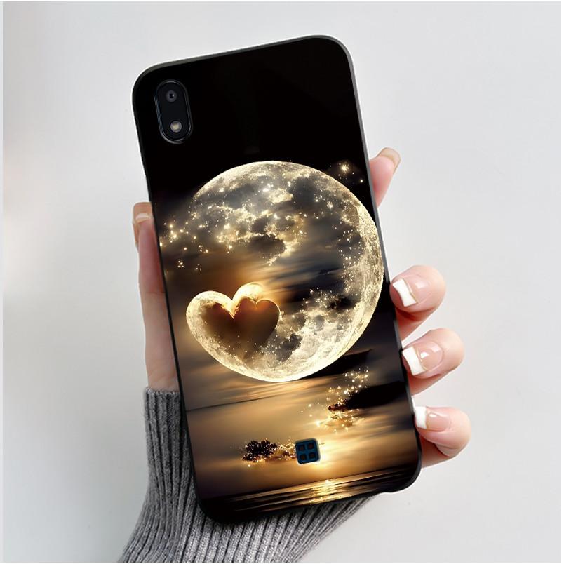 Чехол для LG K20 2019 Чехол Милый Кролик с Сердечками Забавный Мультяшный Ультратонкий Черный Силиконовый Мягкий Чехол для LG K20 (2019) Чехол для телефона