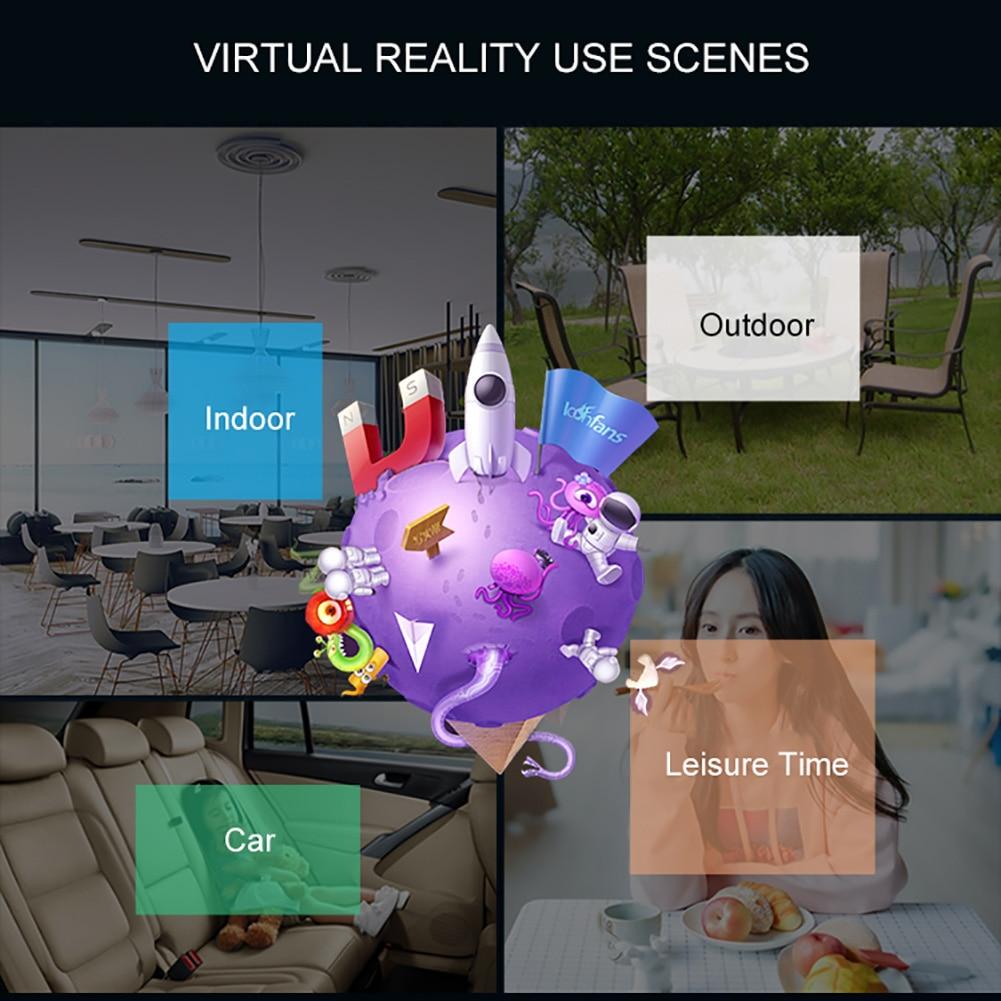 AR-очки 3D VR-наушники Дополненная виртуальная реальность 3D-очки картонные VR-гарнитуры для телефона 4,7-6,3 дюйма для VR AR-X шлема