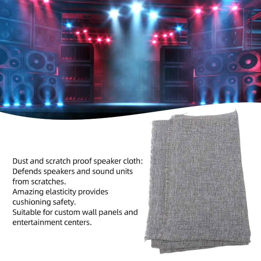 150x50cm Single Layer Speaker Grill Cloth Retro Style Speaker Mesh Grill Fabric Vintage Speakers