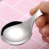 Stainless Steel Children Soup Rice Ice Cream Spoon Kitchen Utensil Tableware