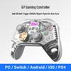 Беспроводной игровой контроллер G6: Трехрежимный, Bluetooth и 2,4G для ПК, Steam, iOS и Nintendo Switch
