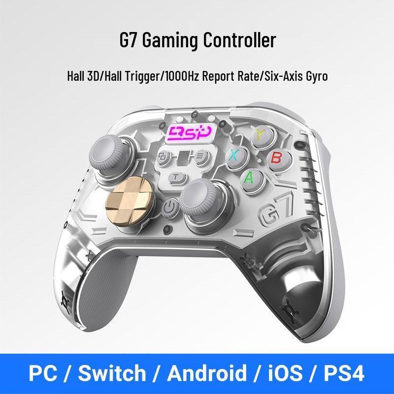 Беспроводной игровой контроллер G6: Трехрежимный, Bluetooth и 2,4G для ПК, Steam, iOS и Nintendo Switch