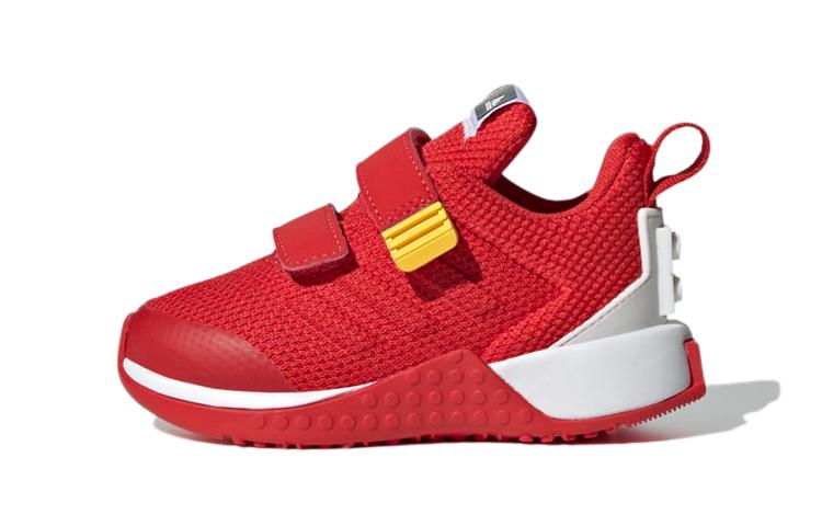 Детская обувь LEGO x Adidas Sport Pro, устойчивая к истиранию, низкая, для малышей, красная, для младенцев и малышей GW8093