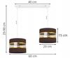 Modern ceiling lamp, chandelier, lampshade