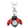 Retro Pocket Watch Creative Ladybug Shape Vintage Quartz Pocket Watch Alloy Kids Gift
