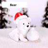 Bonsai Fairy Garden Micro Landscape Christmas Decor Miniature Snowman Santa Claus Figurines