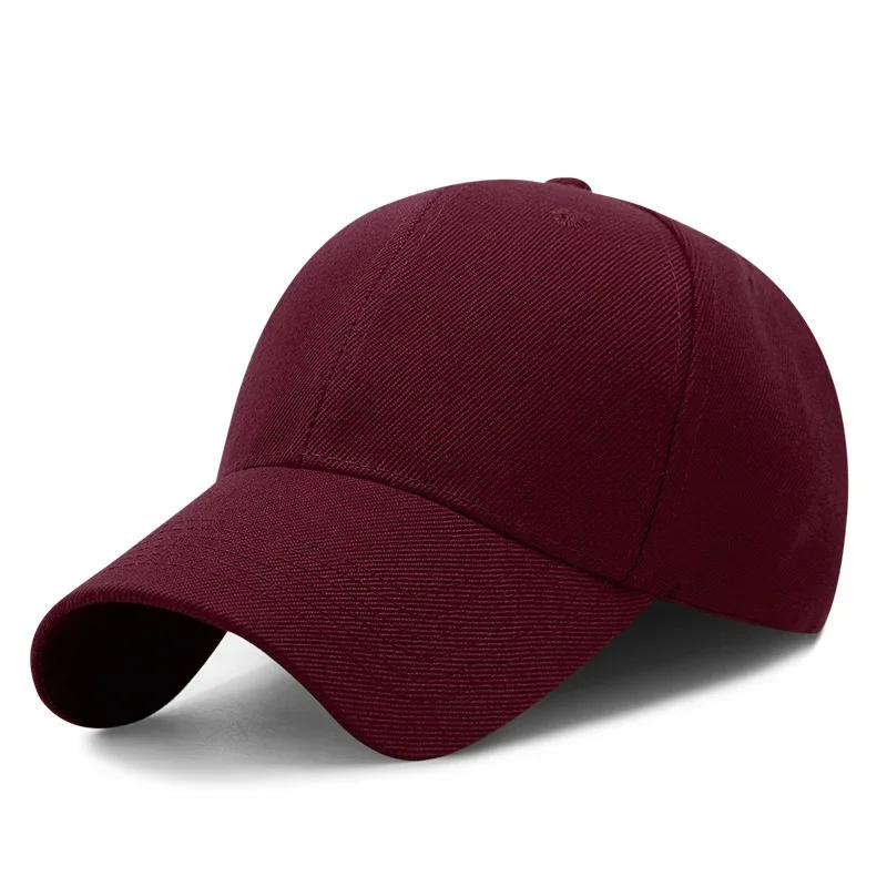 Новая однотонная регулируемая кепка-snapback Высокое качество для взрослых Хип-хоп Уличный городской стиль Бейсболка Мужская Женская Для активного отдыха на природе Бейсболка