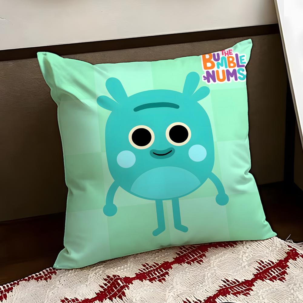 The Bumble anime NNums Cushion Cover Reversible Soft Durable Pillow Cover Home  Car MultiScene Use for Daily Comfort