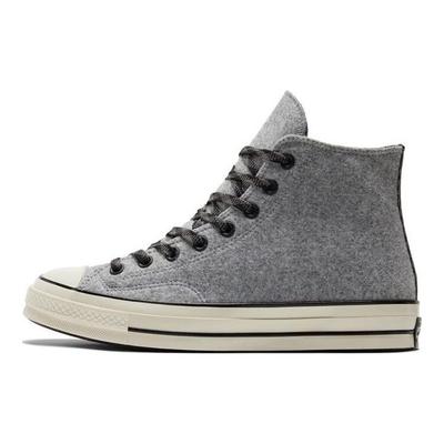 Кроссовки унисекс Chuck 70 High Flannel Grey Black A04285C