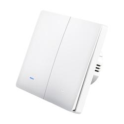 Умный выключатель света на 1/2/3 клавиши Tuya Zigbee WiFi BLE Alexa С КНОПКОЙ Smart Life Wifi настенный выключатель