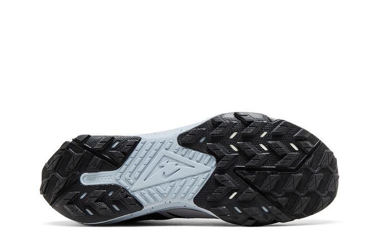 Мужские кроссовки Nike React Terra Kiger 9 Черный Отражающий Серебристый Прохладный Серый Волк Серый