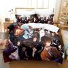 3D Print Anime Kawaii Girl Kyouka Printed Bed Set Duvet Cover Pillowcase Bedding Set Bed Linen Sheet Quilt Cover Full King Size