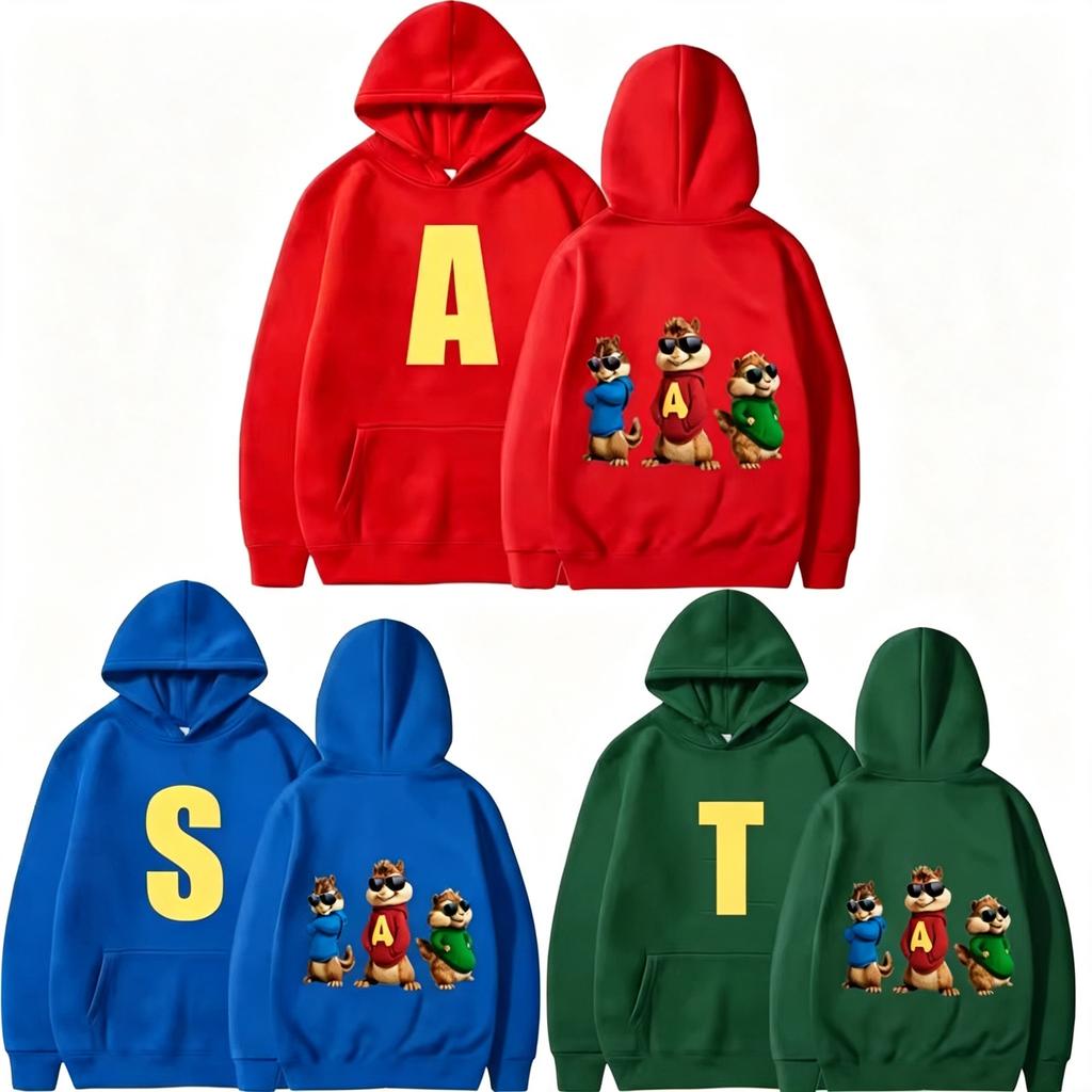 Alvin and the Squirrel Men's and Women's Hooded Casual Streetwear Pullover - The Best Gift for My Best Friend hoodie sweatshirt