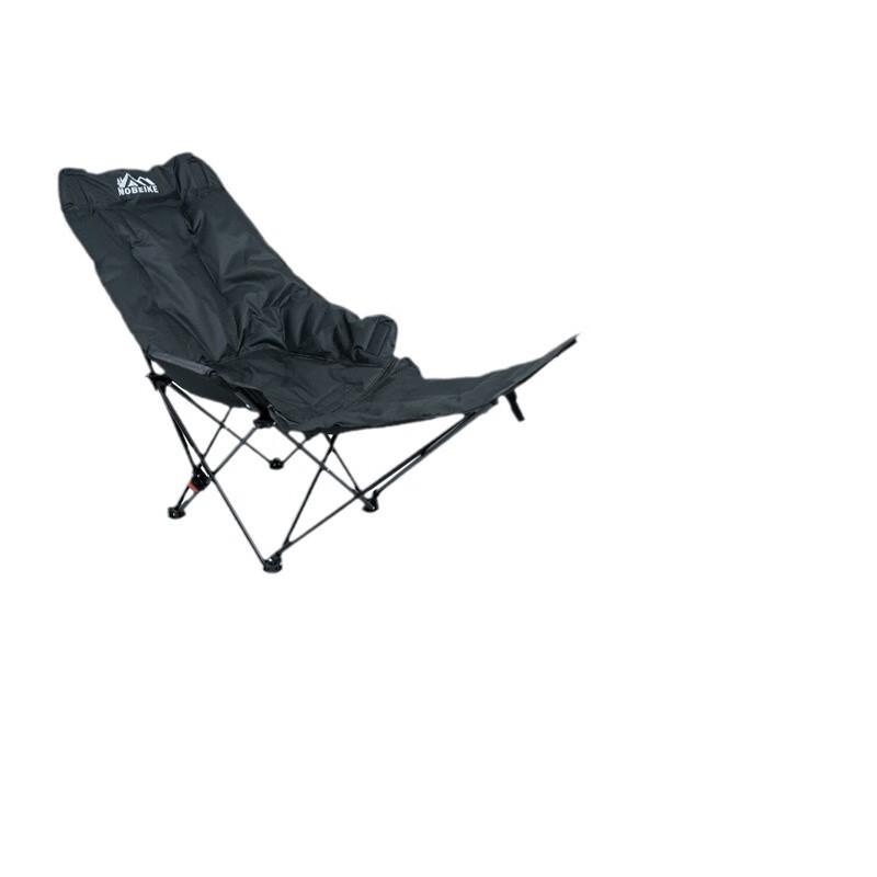 Portable Beach Camping Folding Recliner Chair with Footrest