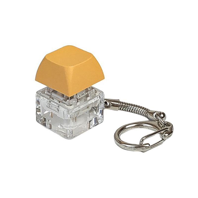 Брелок Merit +1 Muyu, декомпрессионный брелок, механическая клавиатура, кнопка, брелок для ключей на кончике пальца, подвеска, игрушка-антистресс