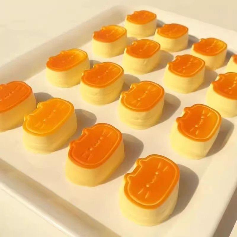 Пудинг Кот Моти Сквиши Сжималки Игрушки для Снятия Стресса Для Детей Взрослых Сырный Китти Мячик-антистресс Игрушки-антистресс Мягкие Сенсорные Игрушки-фиджет