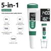 LCD Display Water Quality Test Pen 5 in1 TDS Tester Portable Water Test Pen