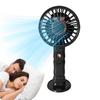 Настольный маленький вентилятор 3 регулируемых режима Тихий Портативный USB Перезаряжаемый Дорожный вентилятор Мощный охлаждающий ветер Мощный воздушный поток Машина Для