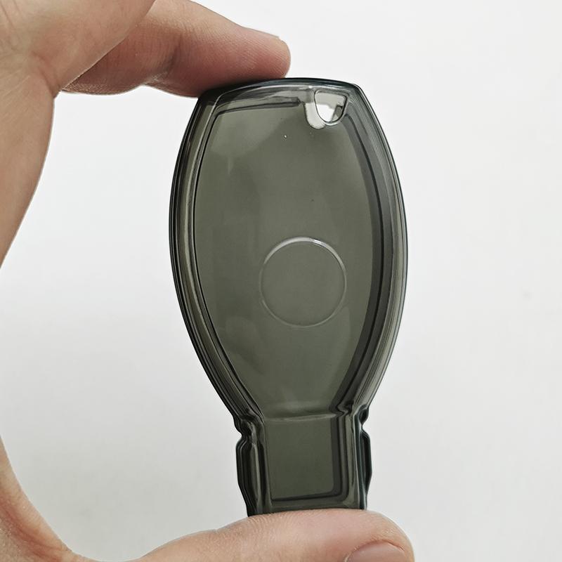 1PC Black Transparent TPU Remote Car Key Case Cover For Mercedes Benz A B C E Class GLA GLK GLC CLA AMG W204 W205 W212 W463 W176 BE1