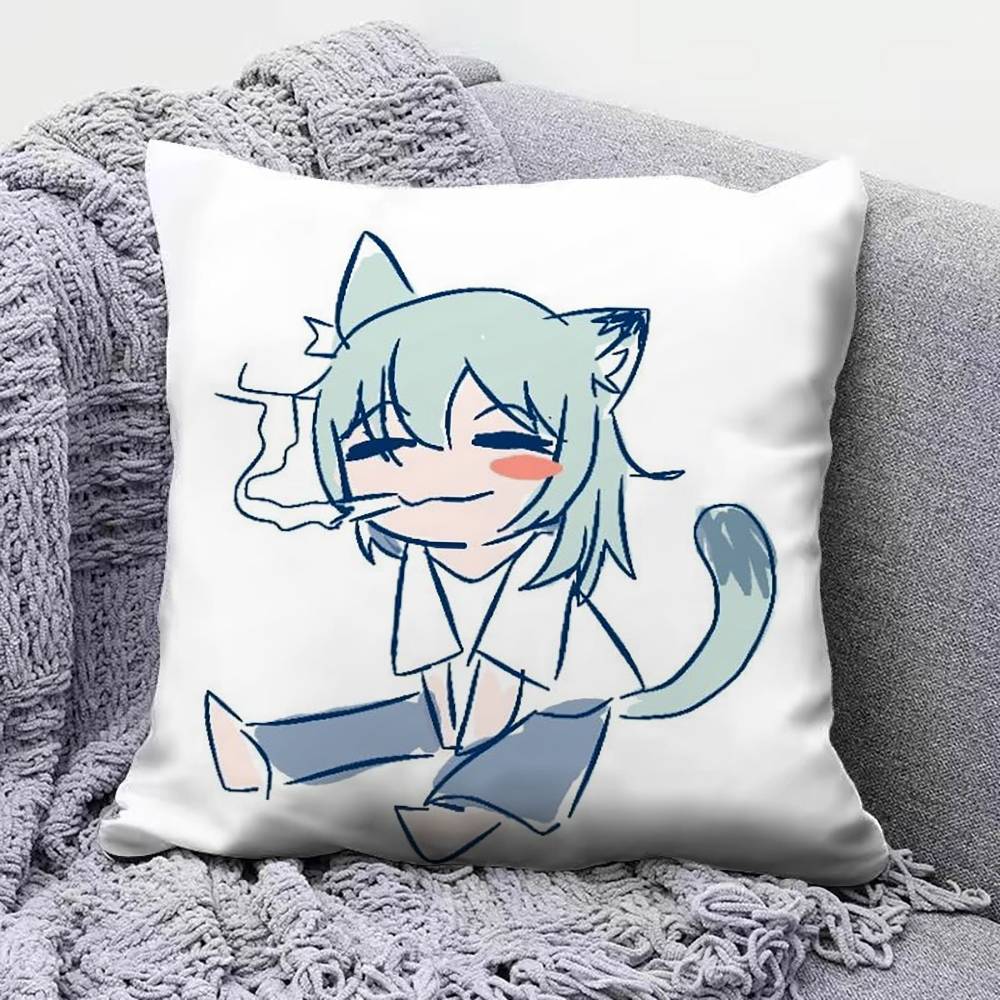 Yani neko yani Аниме Чехлы для подушек Домашние Диванные Подушки и Декоративные Индивидуальные