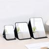 Cosmetic Folding Mirror Square Shape Table Mirror Simple Desktop Vanity Mirror Domestic