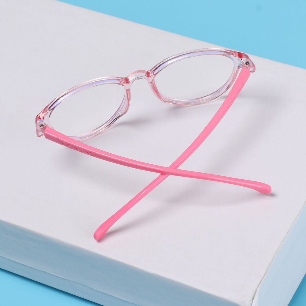 Fashion Computer Online Classes Anti-blue Light Round Eyeglasses Ultra Light Frame Kids Glasses