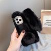 Rabbit Bunny Warm Furry TPU Case for iPhone 15 14 13 12 11 Pro Max  8 7+ SE2 X XR XSMAX Samsung S23 S22 S21 S20 Plus Note20Ultra S21FE A12 A13 A53 A52