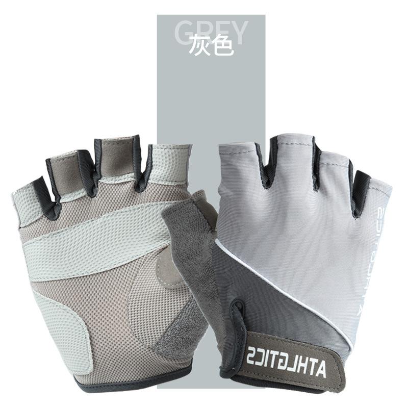 Велоперчатки самоходный мотоцикл велоспорт спортивные рабочие ледяной шелк дышащие защита от солнца амортизация фитнес на открытом воздухе перчатки без пальцев