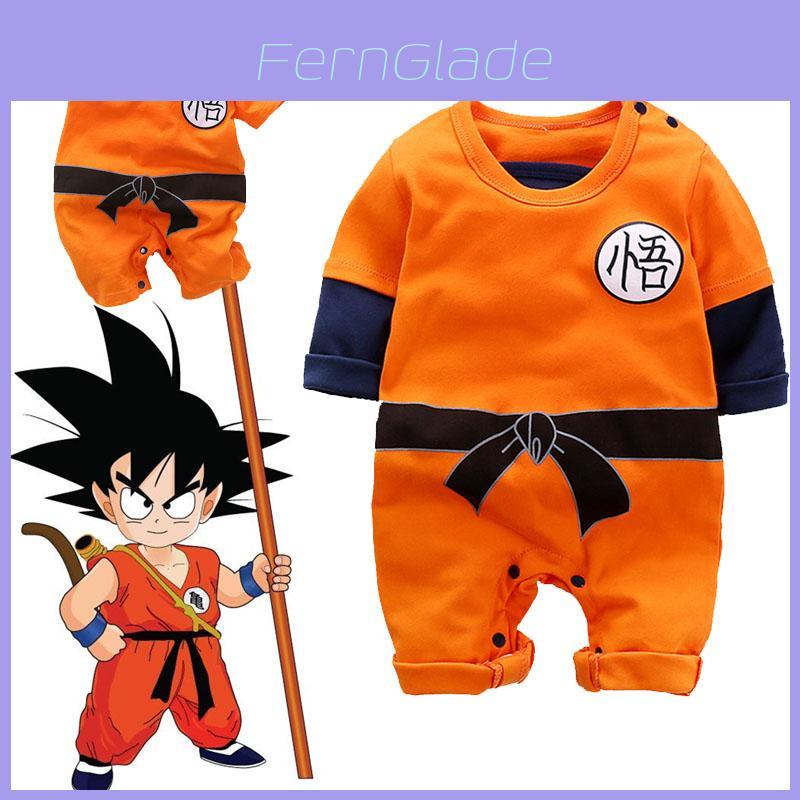 Очаровательный комбинезон-боди для новорожденного мальчика Косплей Dragon Ball Z На Хэллоуин
