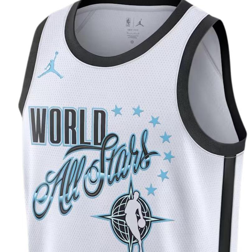 Jordan Баскетбольная майка NBA All-Star Виктор Вембаньяма 2026 Swingman Dry Fit с круглым вырезом без рукавов Мужская майка IZ4395-102