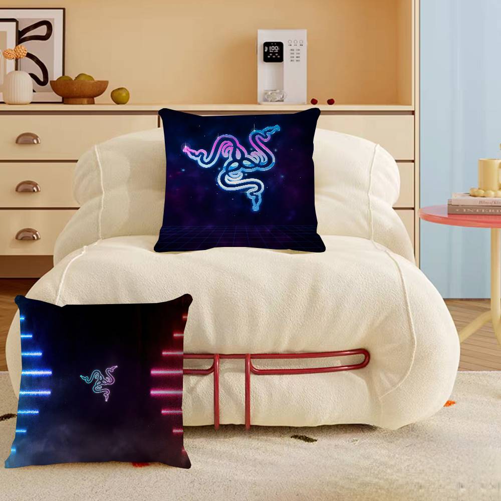 R-RazerS Logo Cushion Cover Inches Farmhouse Decor Home Throw Pillow Covers For Couch Decorations