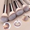 15Pcs Makeup Brush Set, Soft Synthetic Fiber Cosmetic Brushes with Storage Pouch