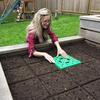 Organized Plants & Fewer Weeds Seeding Square - Seed and Seedling Spacer Tool for Bigger Harvest, – Color-Coded Gardening Template