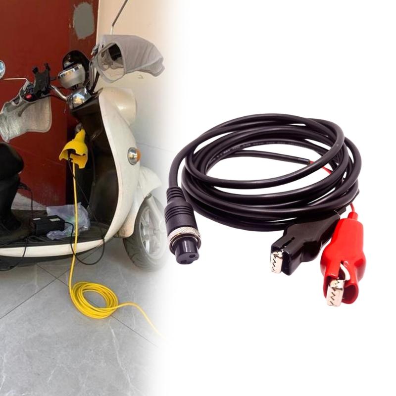 3meter 2Pin Power Extension Cable For 1000, Bull1000, 750, Bull750, 500, 500A,Electric Fishing Reel 12.3mm Clip Wire