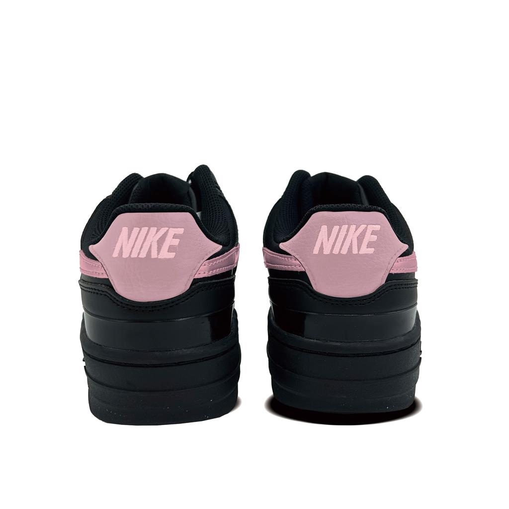 Nike Gamma Force Black Sugar Synthetic Leather Abrasion Resistant Low top Skateboard Shoes Women's Black HQ1674-001(team-1081)
