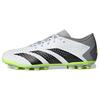 Predator Accuracy.3 Comfortable Versatile AG (Rubber Short Studs) Soccer Shoes Unisex Soccer Shoes White Gray Black IG5168