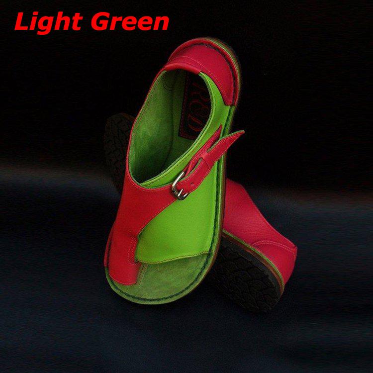 2022 летние новые женские сандалии в тон, сандалии с плоской пряжкой