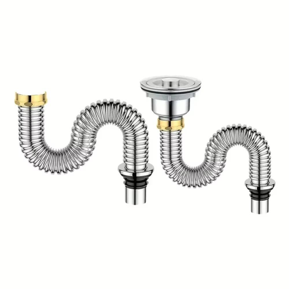 Water Hose Kitchen Sink Drain Pipe Anti-odor Drain Tubing Pipe Durable Sewer Drainer  Universal