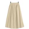 ZANZEA Women Casual Elastic Waist Loose Summer Skirts