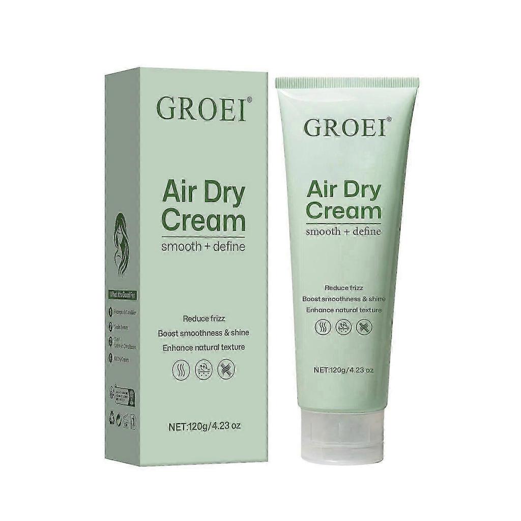 Air Dry Styling Cream for Natural Hair Texture, Smooths Frizz & Defines Curls, Boost Smoothness & Shine