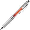 Шариковая ручка Pentel с гелевыми чернилами Energel Infree Clear Shaft Orange 10 шт. 0,7 мм BL77TL-F