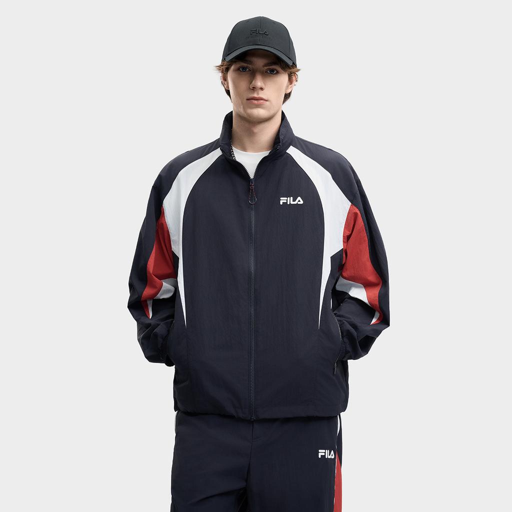 Fila Оригинальная Модная Личностная Трендовая Классическая Простая Ретро Спортивная Повседневная Универсальная Удобная Свободная Вязаная Куртка Мужские куртки F11M629701FNV