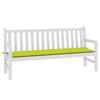 Garden Bench Cushion Light Green 180 x 50 x 3 cm Oxford Fabric